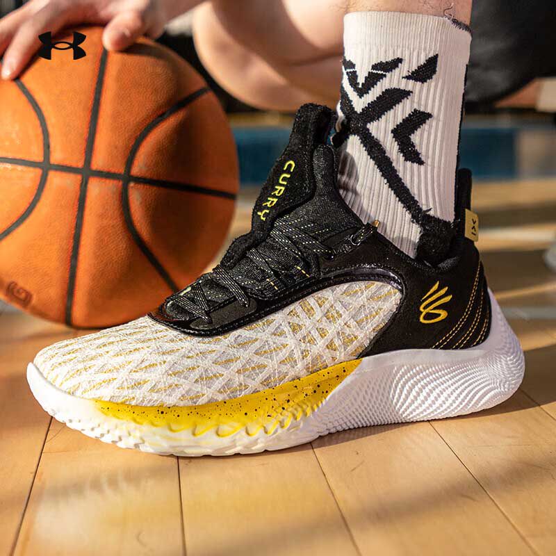 安德玛ua库里篮球鞋curry9夏秋男子缓震轻便透气运动鞋3025684tm