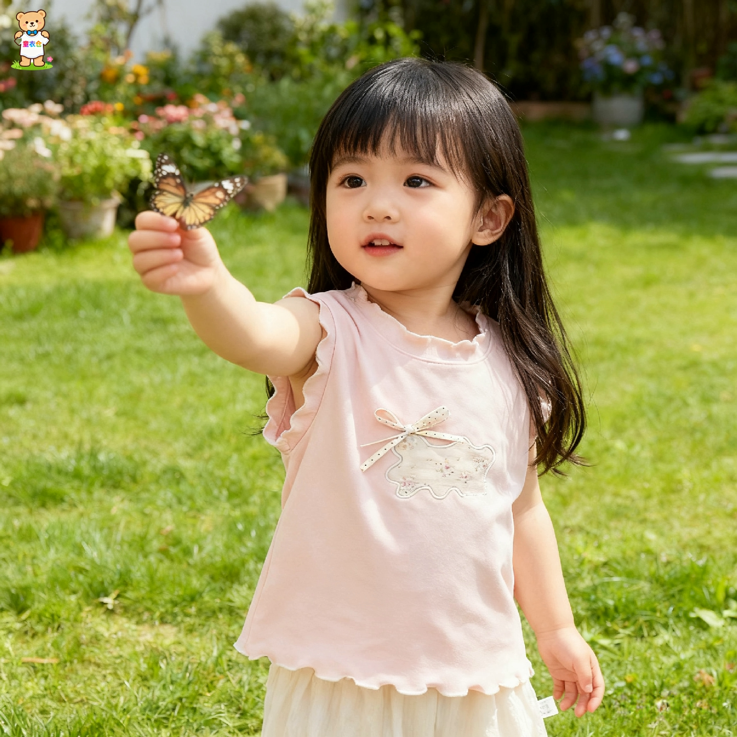 女童背心夏装2026新款儿童内搭无袖上衣宝宝外穿t恤夏季薄款