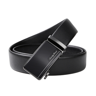 合金自动扣腰带头商务休闲单圈皮带D1D019 新款 罗米欧四季 男士