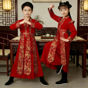 起运战鼓舞敲鼓打鼓马踏山河万马奔腾舞蹈演出服装成人儿童花木兰