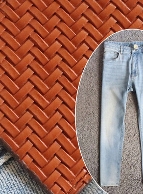 限量5折秋季进口客供多层水洗弹性柔软修身商务男士牛仔裤 86038