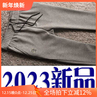 6010 休闲裤 P130 进口高支针织弹性顺滑三角标男士 镇店之宝5折秋季