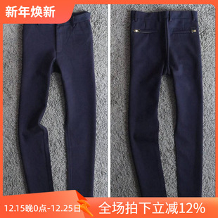 客供棉料弹性修身 1199 深蓝色男士 西裤 P40 商务休闲裤 2折秋季