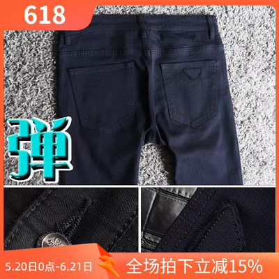 只剩2件2折春季新经典三角标客供面料弹力男士 牛仔裤 18671