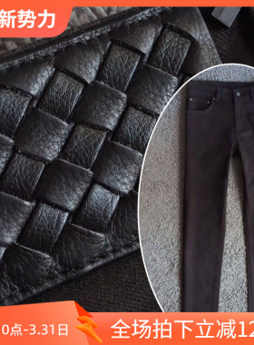2025春季新品丹宁弹性柔软修身军咖色男士休闲牛仔裤 24986 P140