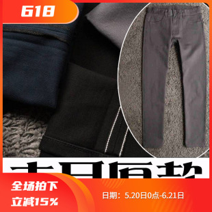 高性价比3折春季进口客供赤耳直筒纯色商务男休闲裤P17048B P50