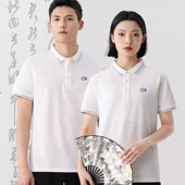 短袖 新款 工作服工衣装 POLO衫 T恤定制logo 广汽传祺新能源4S店夏季