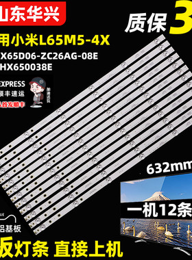 鲁至适用小米L65M5-4X灯条HFSX65D06-ZC26AG-08E 303HX650038E灯
