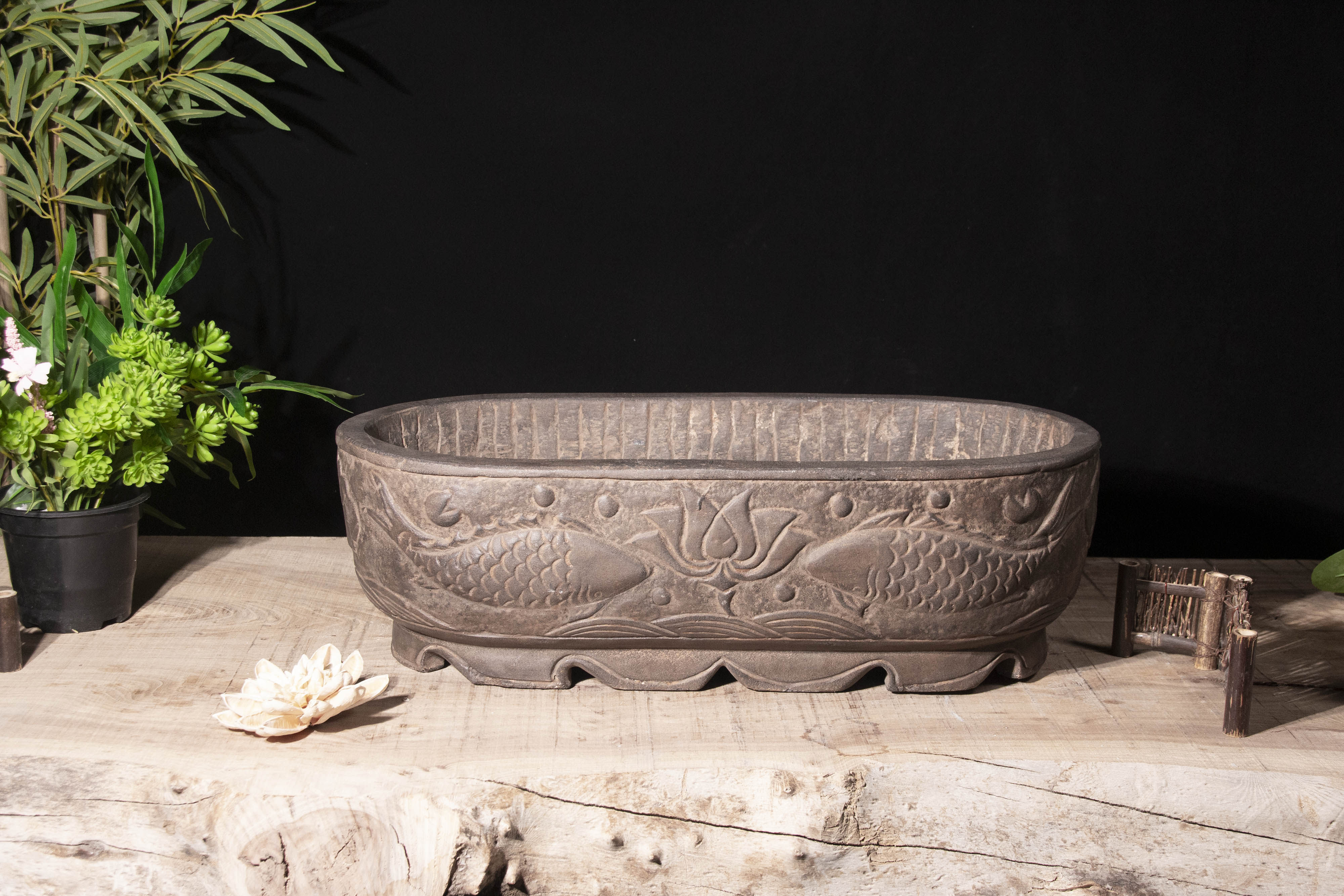 长方小石头口径中国风