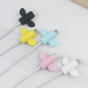 苹果17pro快充数据线保护套适用15 16充电器线防折断保护套防猫咬