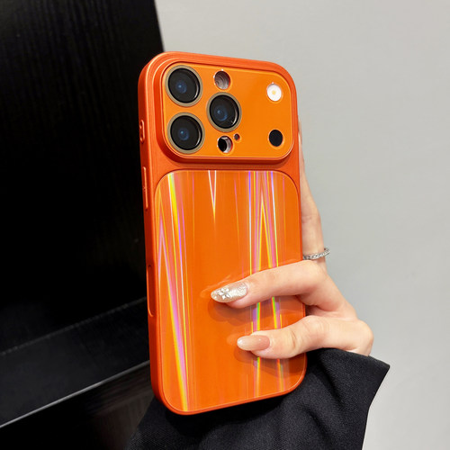 秒变17promax大视窗适用iPhone17手机壳苹果16新款镭射CD纹15pro按键全包14防摔保护套ip13超火max高颜值女款