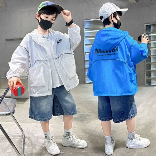 儿童防晒衣夏季2026新款中大童爆