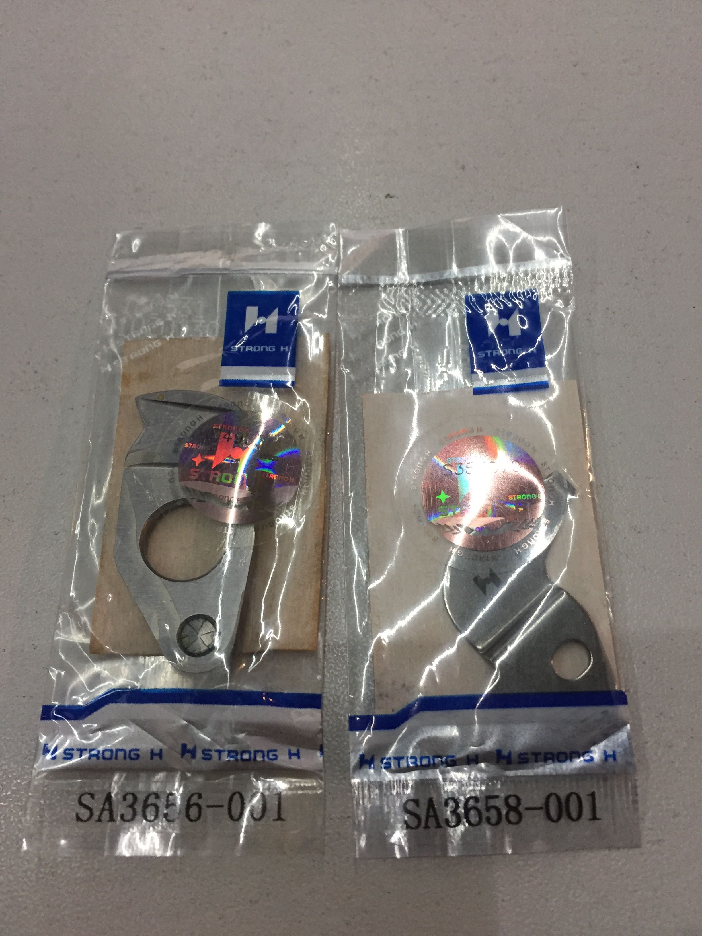 套结机430D动定刀强信牌刀片厚料 动刀SA3330-001 定刀SA3335-001