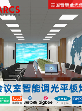 会议室办公室平板灯面板灯0-10V可控硅DALI智能无极调光DMX512