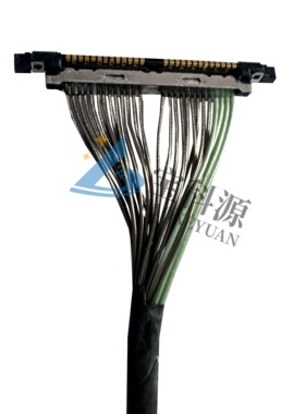 同轴线HRS广濑DF56 26P0.3SD-108MM 反向 左90°侧弯无人机高清线