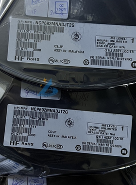 NCP692MNADJT2G 原装正品 现货库存 DFN6 1个