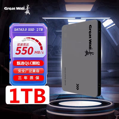 Great Wall/长城GW560全新512G1T2T固态硬盘2.5寸SSD硬盘