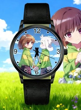 游戏传说之下周边Undertale休闲手表Frisk Sans同款男女学生表
