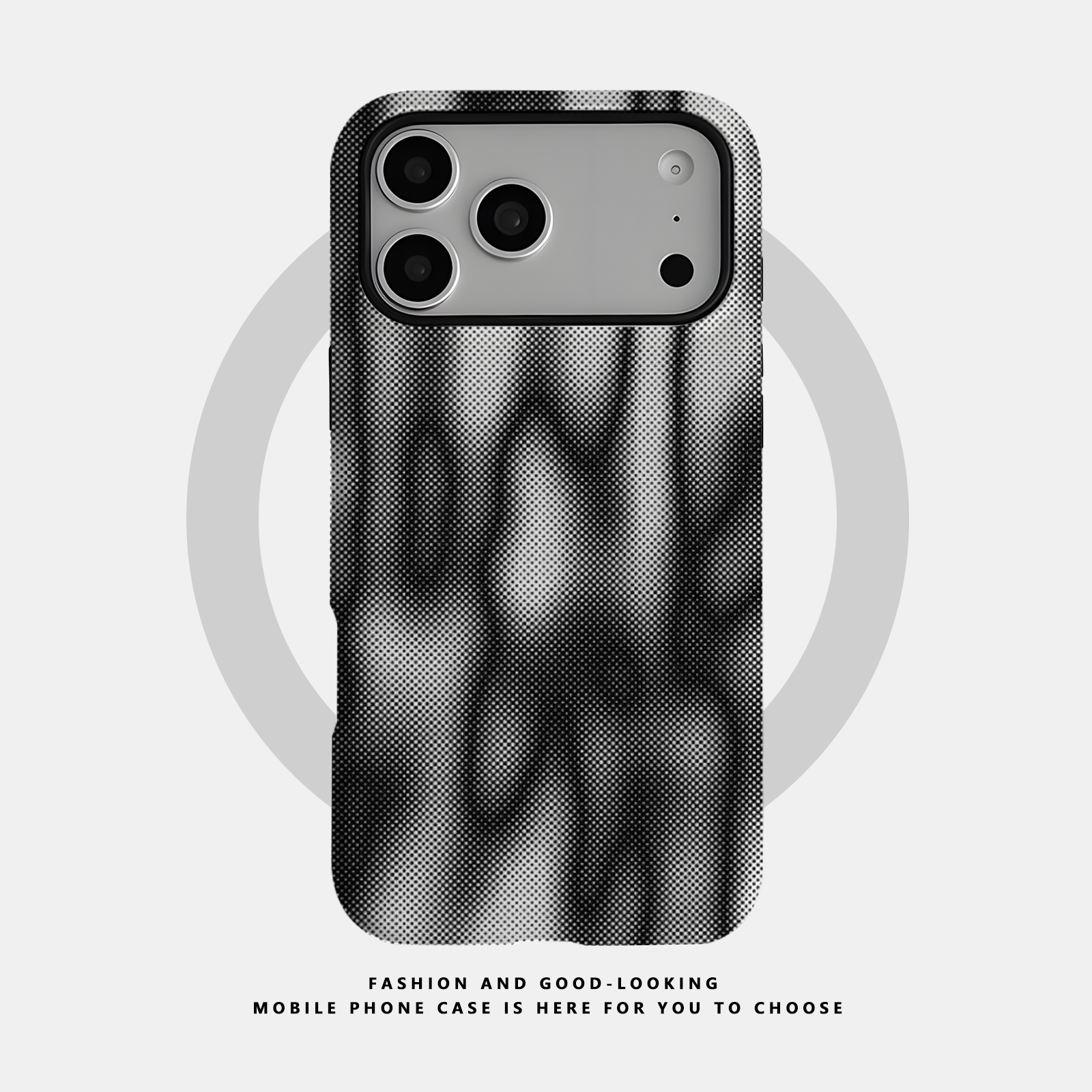 机绘主义适用于苹果iPhone17ProMax手机壳16 15 14Plus13 12 11ProMax二合一磁吸新款防摔保护套朦胧撞色水墨