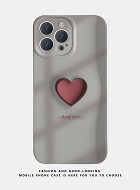 适用苹果华为iPhone17 15promax13reno9mate40P30/p50新款nova10x90pro荣耀80白底粉色爱心情侣手机壳iqoo12