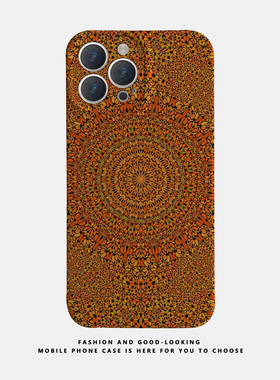 适用于苹果iPhone17ProMax手机壳16 15 14 13 Pro全包12新款XsMax情侣Plus高级感防摔保护套精致橙色对称纹理