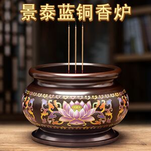 纯铜香炉室内香炉佛具用品供佛
