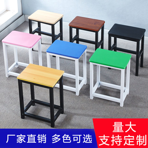 简约方凳子餐凳工厂车间凳