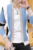 2021男士春季爆款潮流针织开衫毛衣休闲流行青年4002-M1009-P38，男装针织衫/毛衣，星座1018