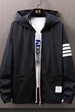 情侣四条杠防晒衣21新款夏季韩版皮肤衣防晒服外套4002-176-P30，男装夹克，星座1018
