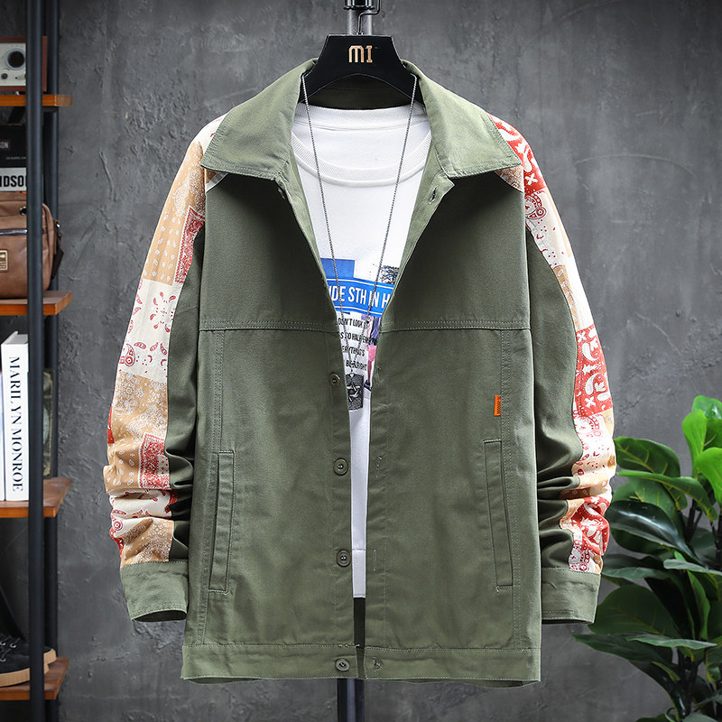 2021新款秋季韩版男生棒球服夹克工装情侣上衣百搭4002-J225,男装夹克,星座1018