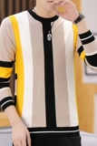 2021男士春季潮流个性针织衫毛衣圆领休闲流新4002-M1006，男装针织衫/毛衣，星座1018