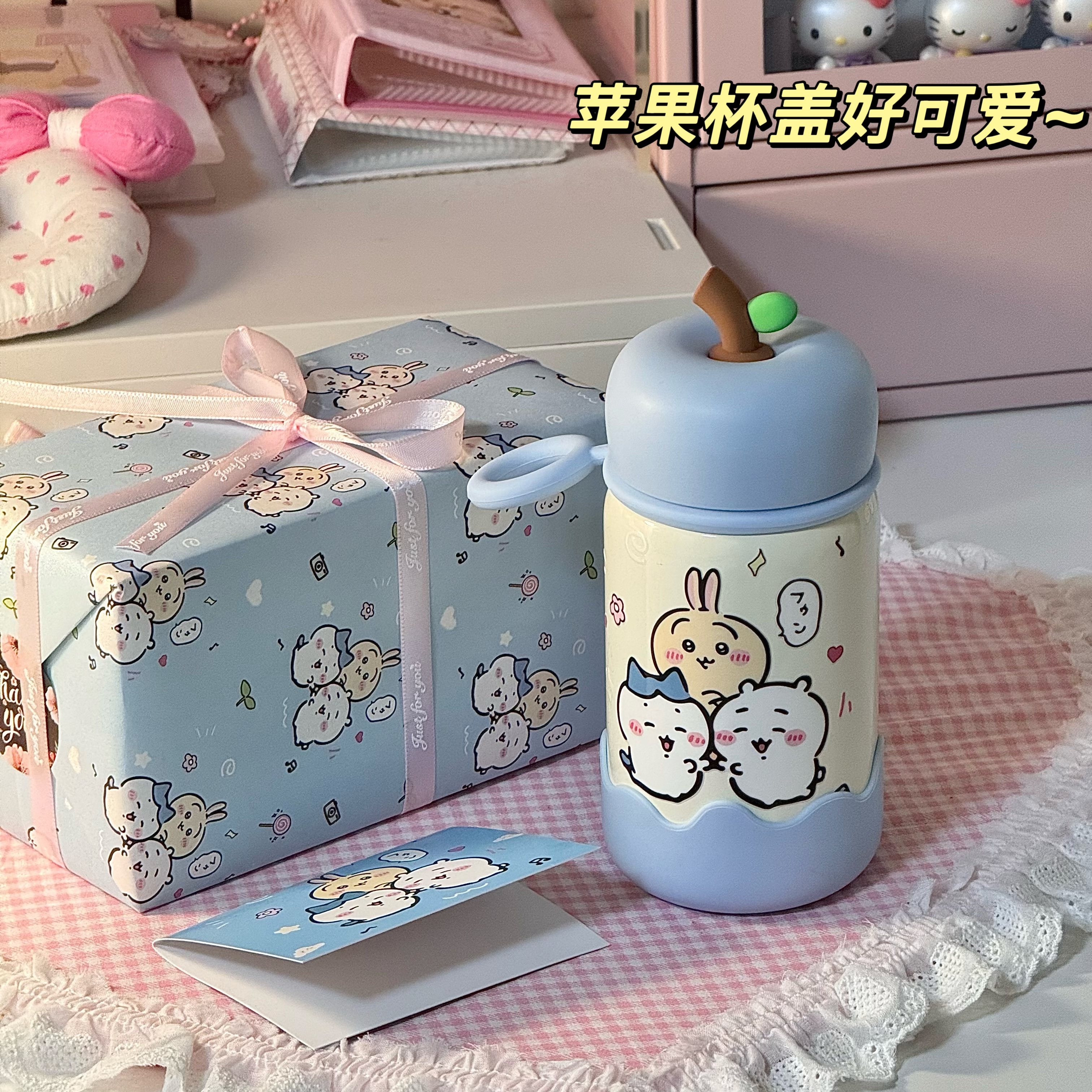 可爱卡通316不锈钢保温杯随手杯随行杯生日礼物送朋友同学闺蜜ins