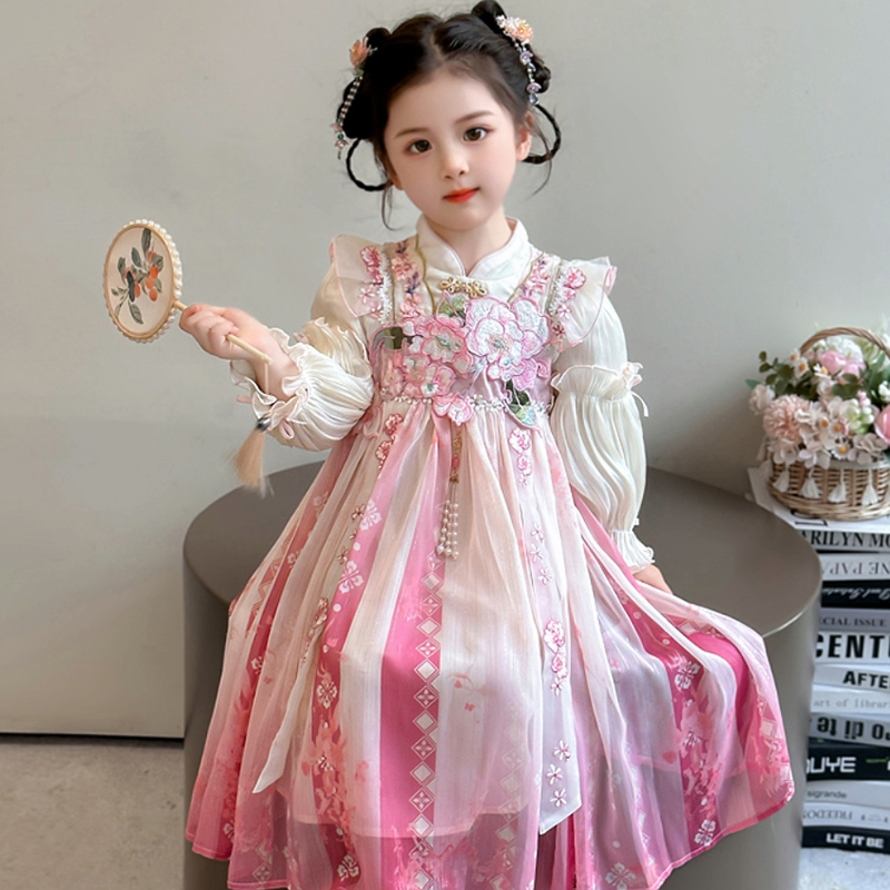 女童汉服连衣裙儿童襦裙