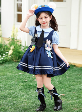 女童兔子警官朱迪cos服