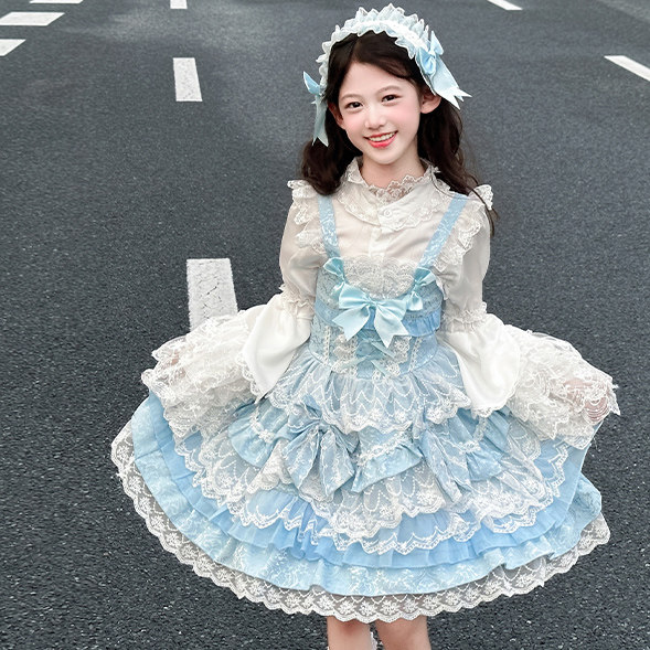 女童洛丽塔重工生日礼服公主裙图片