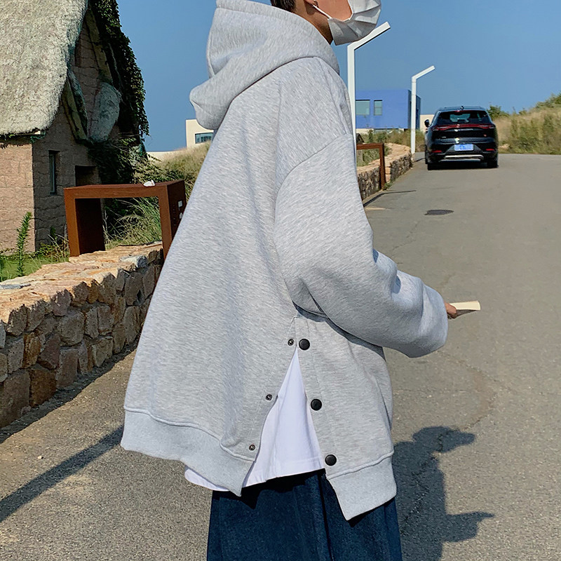 B266-WY-210-P5521秋原创新款休闲开叉宽松潮流印花套头卫衣,男装卫衣,星座B257-1