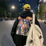 B266-WY-705-P95连帽开衫加绒加厚休闲流行宽松羊羔毛外套，女装短外套，星座B257-1