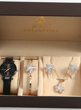 Watch Set Women Luxury Bracelet necklace gift for girlfriend