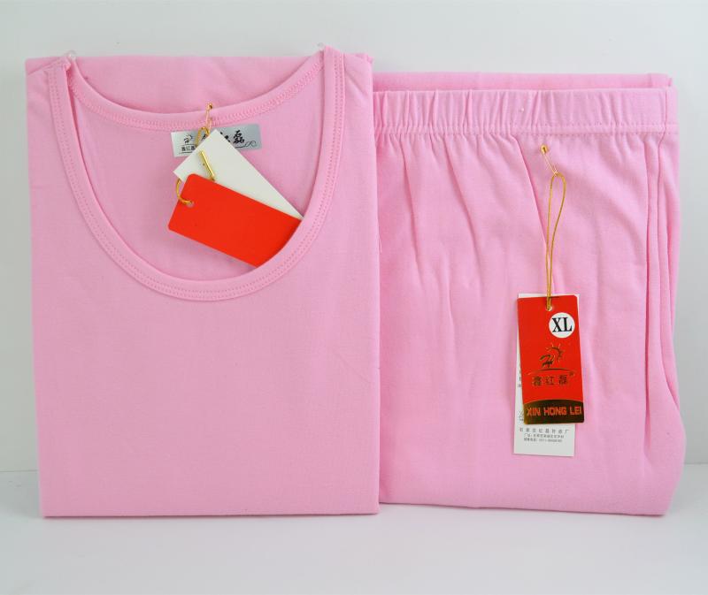 圆领秋衣秋裤套装不掉色不起球