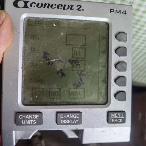 议价concept2划船机pm4表头可维修翻新