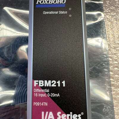 议价全新FOXBORO FBM211模块，16路差可维修翻新