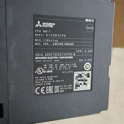 议价三菱PLC CPU模块 Q03UDVCPU Q06UDVCP可维修翻新