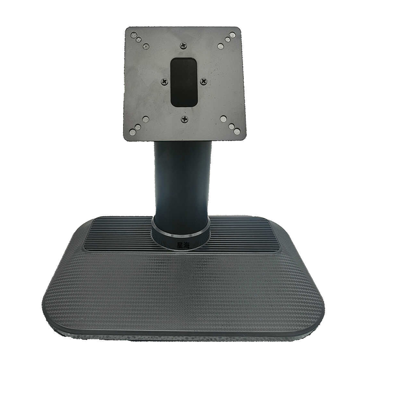 全黑色KTV触摸屏点歌机桌面支架金属底座点歌台一体机支架10*10CM