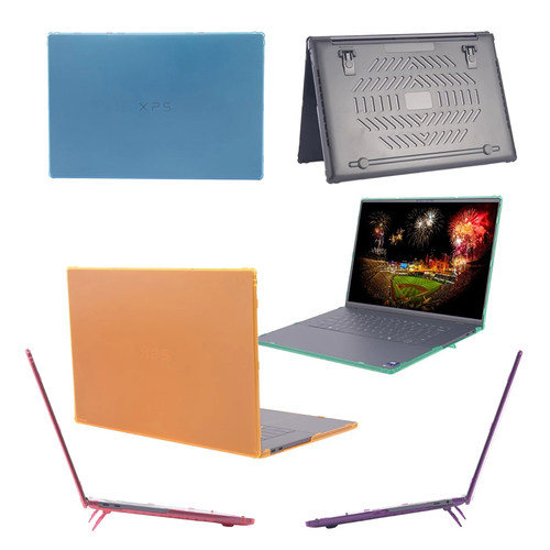 适用戴尔Dell XPS 16 DA16260/9640笔记本电脑保护壳PC16250/DB14250/PB13250卡扣外壳防震防摔防刮防磕碰