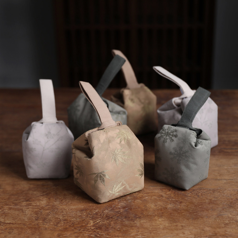 春泥手工布艺织锦收纳包旅行便携茶艺包盖碗茶壶茶杯收纳袋茶事包,餐饮具,茶道/零配,淘宝优惠券,粉丝福利购,淘宝优惠卷