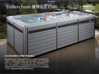 美国原装进口E500 Endless Pools 恩德莱斯 健身无边际泳池系统