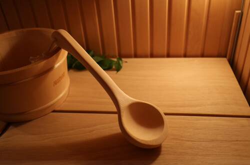 芬兰进口 HARVIA 哈维亚 36-48CM桑拿木勺 桑拿配件 桑拿工程