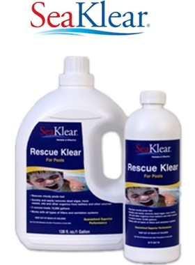 美国seaklear海立清2合一水质急救剂 泳池水质保护剂混浊水处理剂