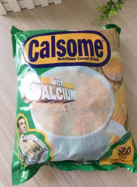 缅甸泰国进口calsome绿色麦片谷物即食营养燕麦片袋装早餐冲饮