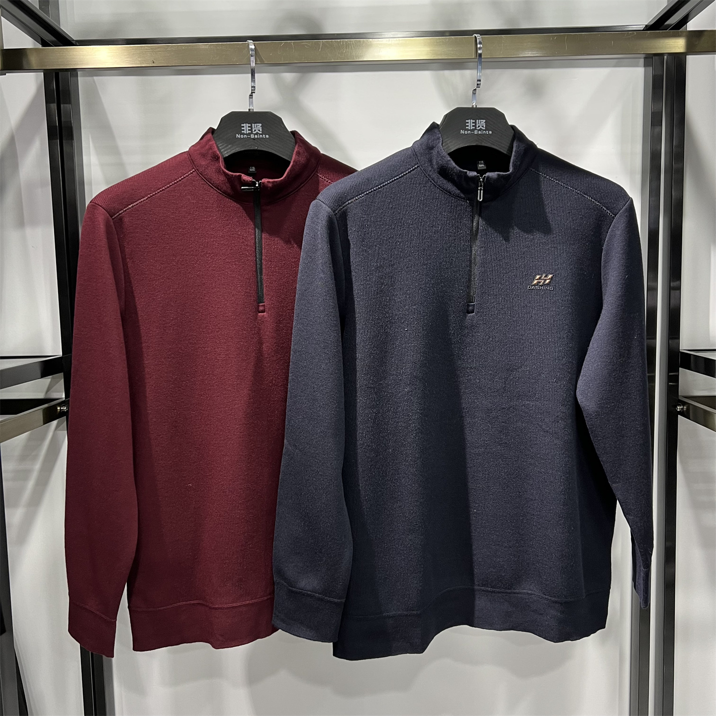 半高领卫衣男款2025年春秋